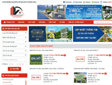 Tablet Screenshot of nhadatduongkinh.com